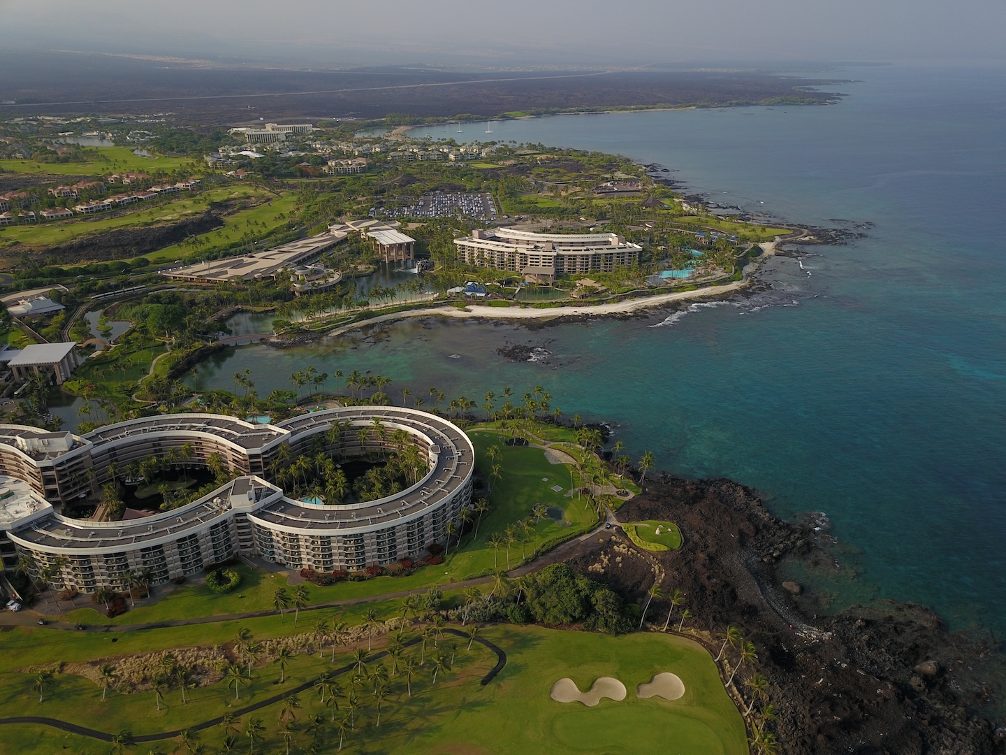 Waikoloa Beach Resort coastline on the Kohala Coast